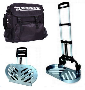 Buy Now: D2 Sports Caddy, Collapsible Baseball, Softball Coaches Equipment Gear Cart